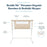 beside Me Side Dreamer Organic Infant Bassinet, Organic Oat Color