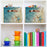 Storage Basket Tropical Sea Beach Starfish Seashell Storage Cube Box Durable Canvas Collapsible Toy Basket Organizer Bin with Handles for Shelf Closet Bedroom Home Office