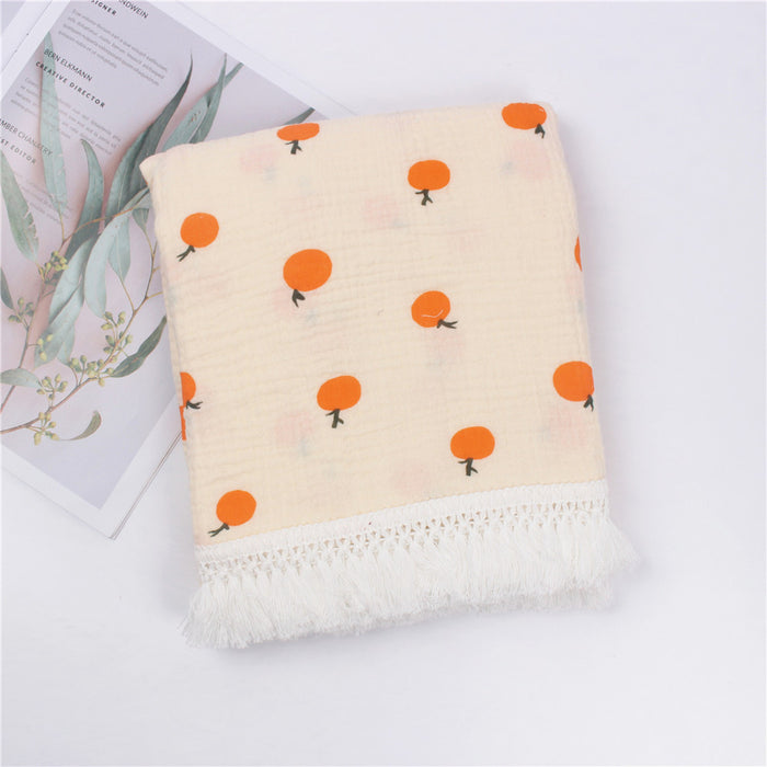 Children’s Cotton Tassel Blanket