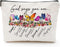 God Says You Are...Christian Gift for Women Inspirational Bible Verse Cosmetic Bags with Zipper Motivational Religious Travel Pouch for Women, Mother, Sister