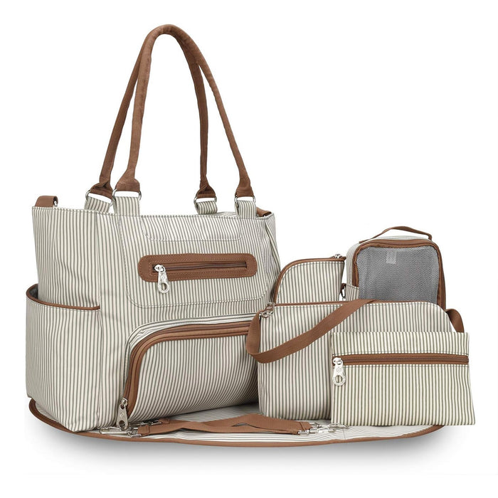 8-Piece Baby Diaper Bag Set