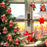 27pcs African American Santa Claus Christmas Ornaments Set.