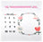 Newborn Baby Milestone Blankets Monthly Photography Blanket Infant Baby Milestone Blanket Photo Photography