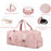Men'S Gym Bag with Shoe Compartment and Wet Bag, Women'S Airplane Travel Duffel Bag, Sports Fitness Tote Bag for Swimming Yoga