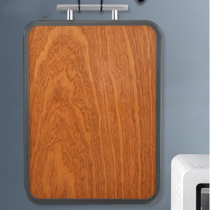 Eco-Friendly Wooden Chopping Board – Thick Rectangular Cutting Board for Kitchen Use