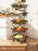 Foldable Multi-Layer Kitchen Storage Rack