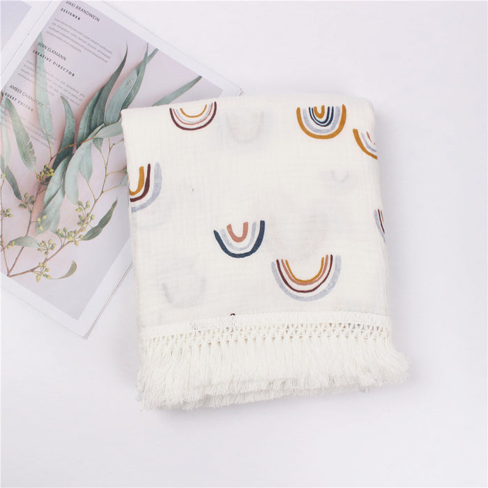 Children’s Cotton Tassel Blanket