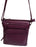 Women'S Premium Genuine Leather Organizer Purse Ladies Crossbody Shoulder Bag