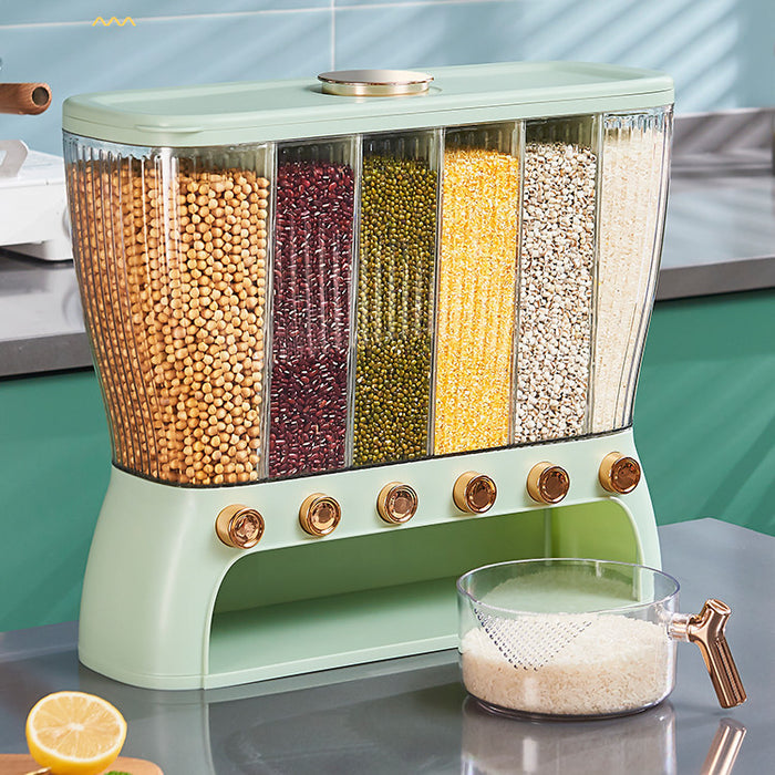 Multi-Compartment Mildew-Proof Food Container