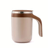 Travel Stainless Steel Self-Stirring Coffee Mug – Automatic Magnetic Mixing Cup 2024