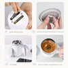 Travel Stainless Steel Self-Stirring Coffee Mug – Automatic Magnetic Mixing Cup 2024