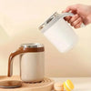Travel Stainless Steel Self-Stirring Coffee Mug – Automatic Magnetic Mixing Cup 2024