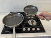 Non-stick, Frying Pan, Ceramic Coating, Stainless Steel, Gas & Induction, Kitchen Cooking