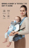 6-in-1 Baby Carrier Backpack – Breathable, Ergonomic & Adjustable for Newborns and Toddlers