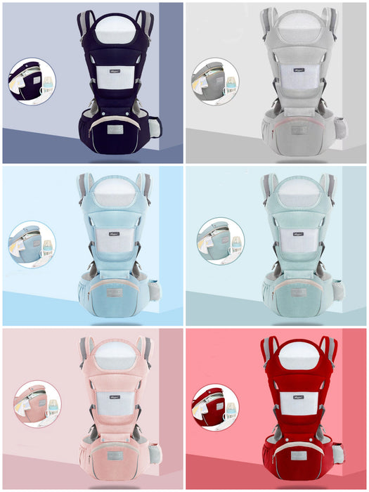 6-in-1 Baby Carrier Backpack – Breathable, Ergonomic & Adjustable for Newborns and Toddlers