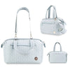 Large Capacity Quilted Diaper Bag – Water-Resistant Mother Bag for Travel & Daily Use