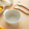 Silicone Baby Feeding Set – Cute, Food-Grade, Safe & Easy to Clean